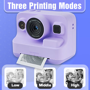 Dylanto Kids Camera Instant Print,1080P Kids Instant Cameras That Print Photos,Christmas Birthday Gifts for Girls Age 3-12,Portable Toy for 3 4 5 6 7 8 9 10 Year Old Girls Boys-Blue